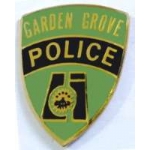 Garden Grove, CA Police Department  Mini Patch Pin